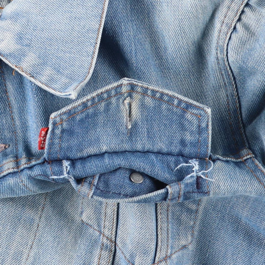 Vintage 80s-90'S Levi's 70500 denim jacket, size M, men's unclear Blue type light blue Vintage Second Hand