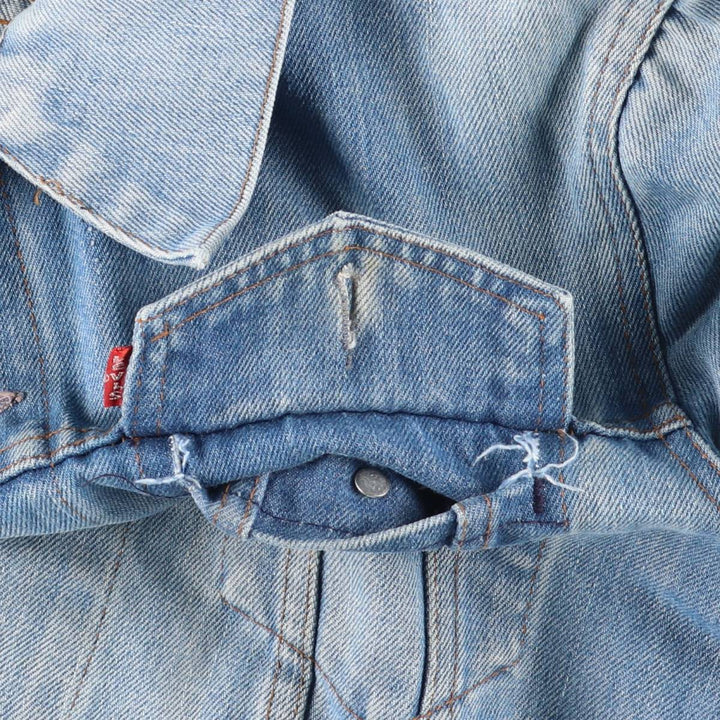 Vintage 80s-90'S Levi's 70500 denim jacket, size M, men's unclear Blue type light blue Vintage Second Hand
