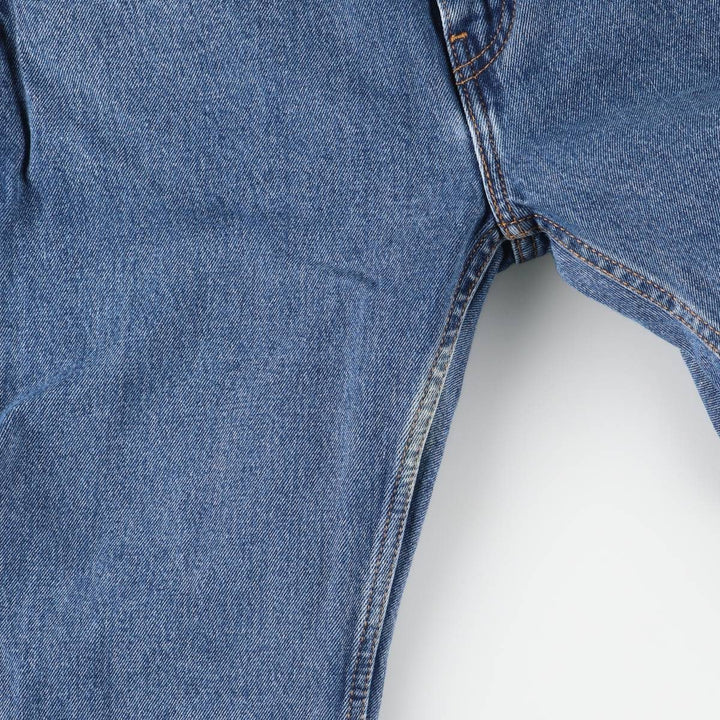 Levi's 505 tapered denim pants for men, equivalent to w32 cotton blue type Vintage Second Hand