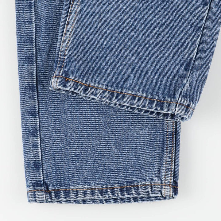 Levi's 505 tapered denim pants for men, equivalent to w32 cotton blue type Vintage Second Hand