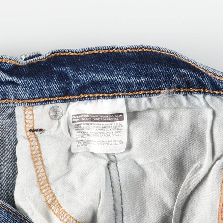 Levi's 505 tapered denim pants for men, size w36 unclear blue type Vintage Second Hand