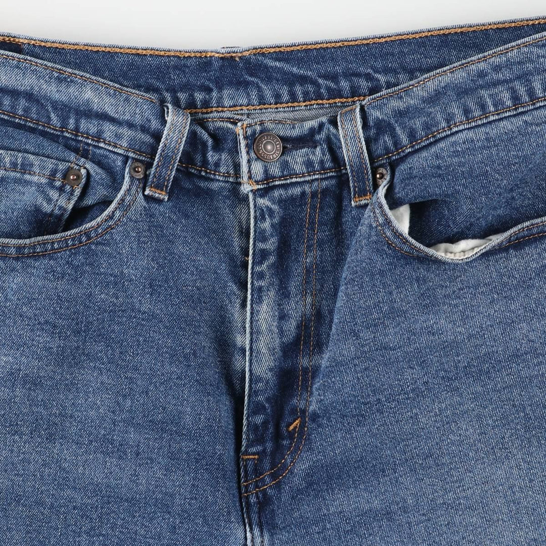 Levi's 505 tapered denim pants for men, size w36 unclear blue type Vintage Second Hand