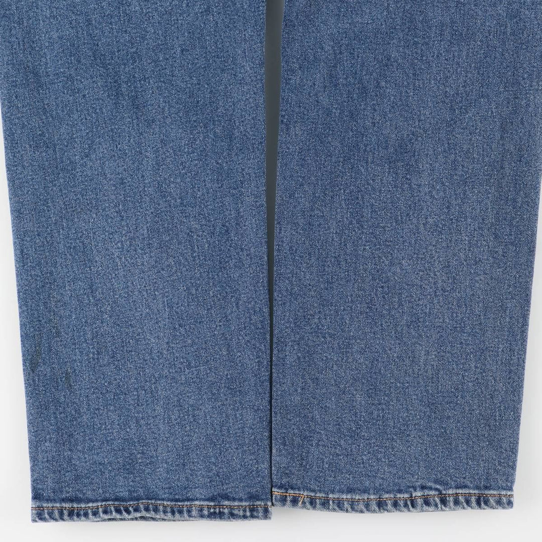 Levi's 505 tapered denim pants for men, size w36 unclear blue type Vintage Second Hand