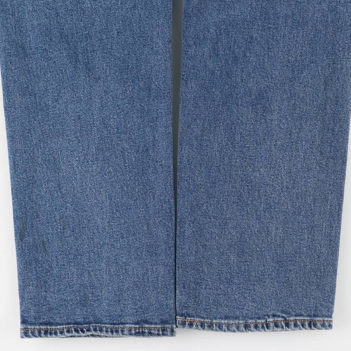 Levi's 505 tapered denim pants for men, size w36 unclear blue type Vintage Second Hand