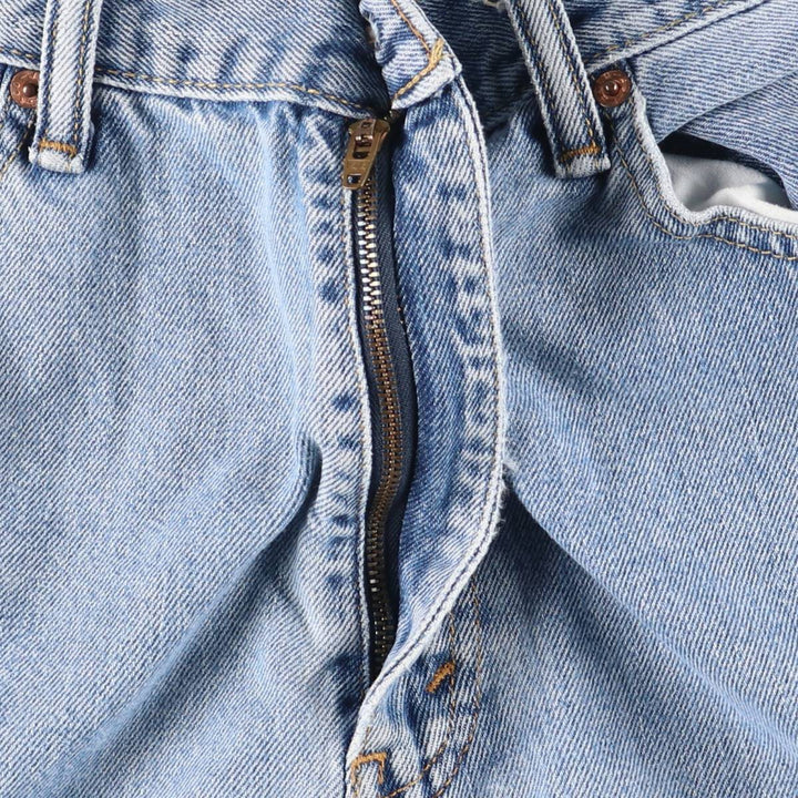 Levi's 505 STRAIGHT FIT tapered denim pants for men, size w36 unclear blue type Vintage Second Hand