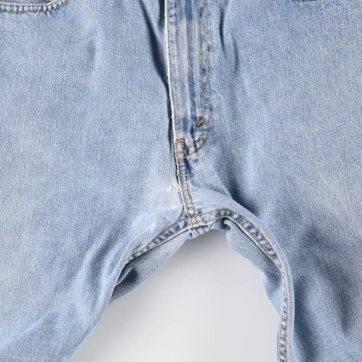 Levi's 505 STRAIGHT FIT tapered denim pants for men, size w36 unclear blue type Vintage Second Hand