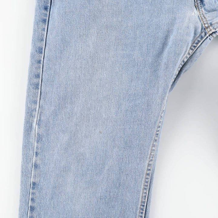 Levi's 505 STRAIGHT FIT tapered denim pants for men, size w36 unclear blue type Vintage Second Hand
