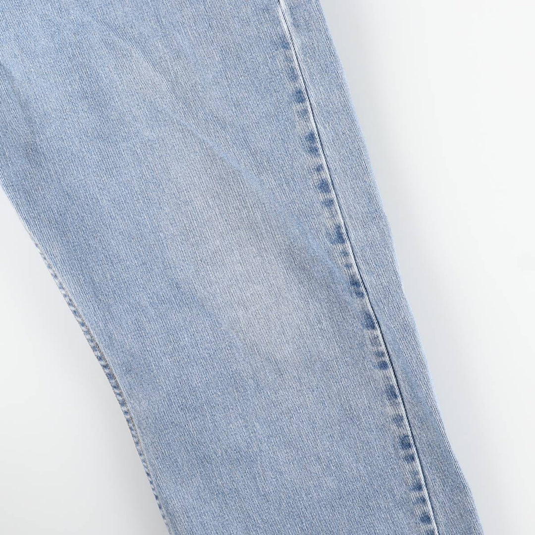 Levi's 505 STRAIGHT FIT tapered denim pants for men, size w36 unclear blue type Vintage Second Hand