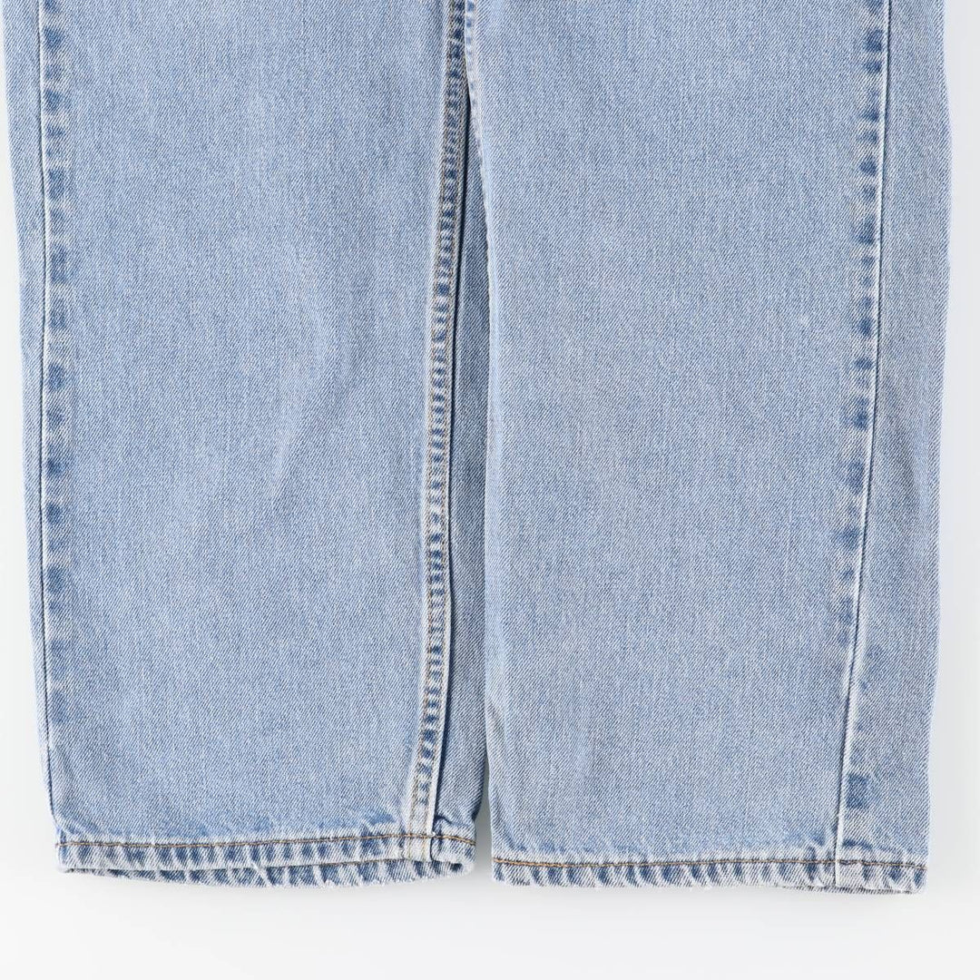 Levi's 505 STRAIGHT FIT tapered denim pants for men, size w36 unclear blue type Vintage Second Hand