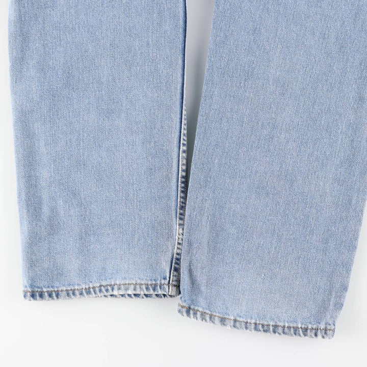 Levi's 505 STRAIGHT FIT tapered denim pants for men, size w36 unclear blue type Vintage Second Hand