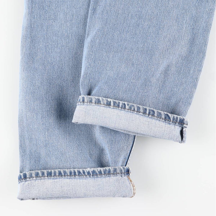 Levi's 505 STRAIGHT FIT tapered denim pants for men, size w36 unclear blue type Vintage Second Hand