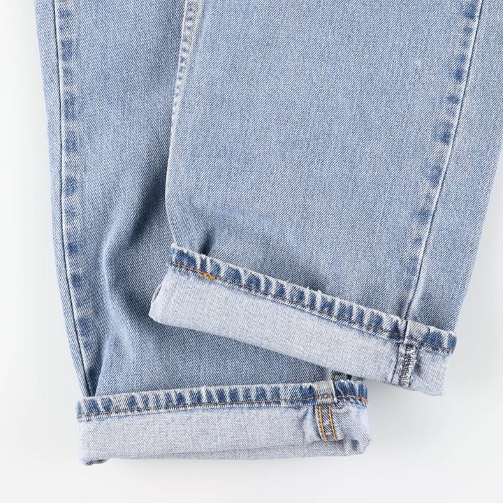 Levi's 505 STRAIGHT FIT tapered denim pants for men, size w36 unclear blue type Vintage Second Hand