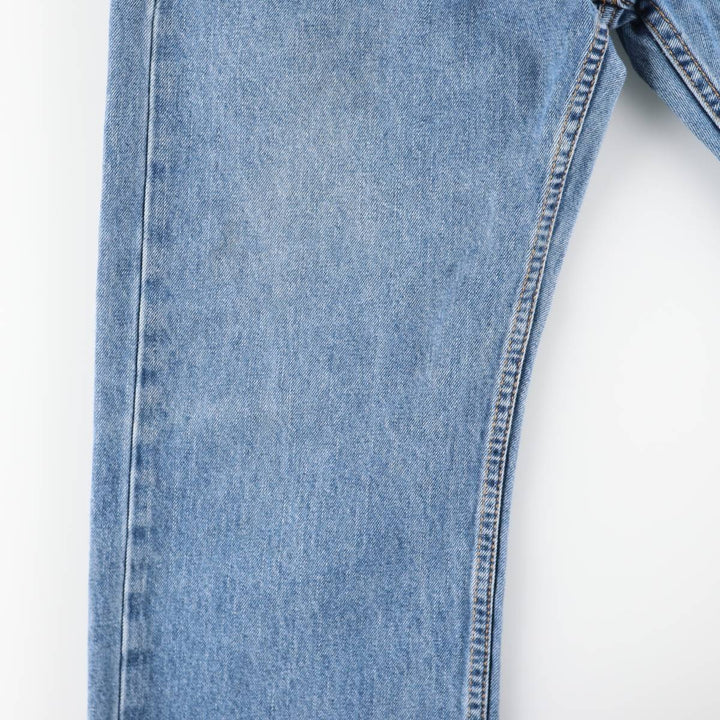 Levi's 505 tapered denim pants for men, size w36 cotton blue type Vintage Second Hand