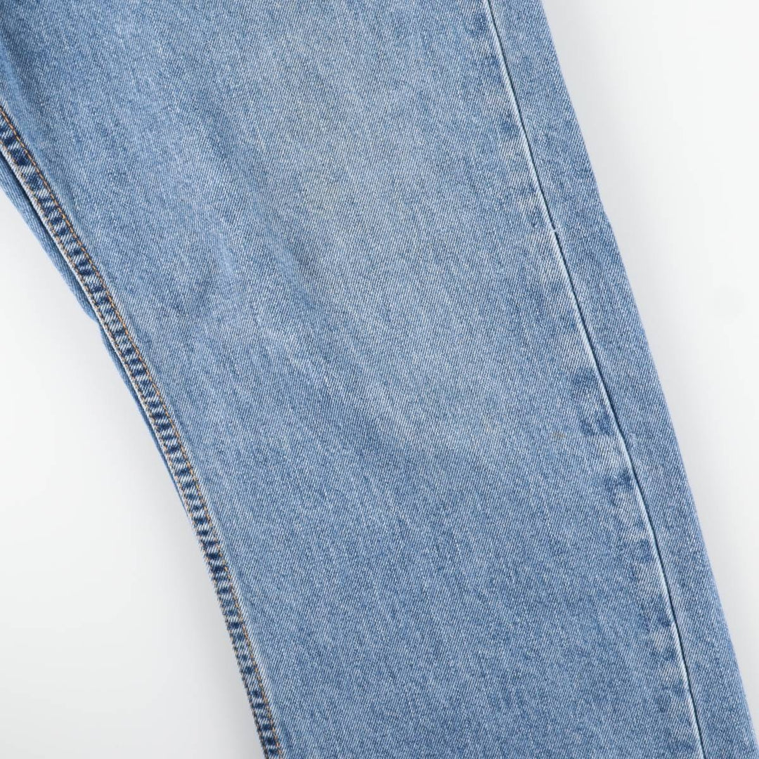 Levi's 505 tapered denim pants for men, size w36 cotton blue type Vintage Second Hand