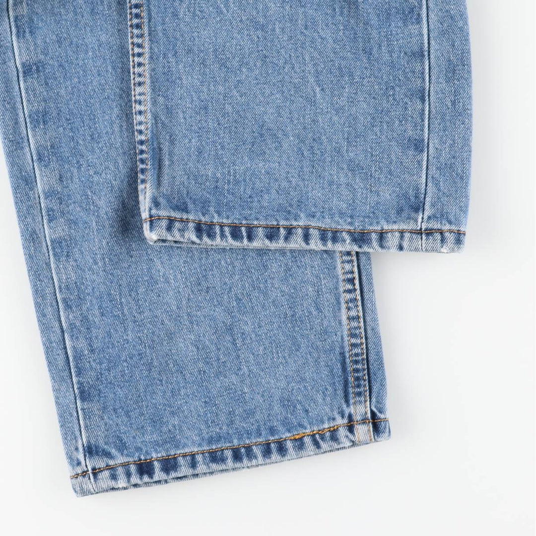 Levi's 505 tapered denim pants for men, size w36 cotton blue type Vintage Second Hand
