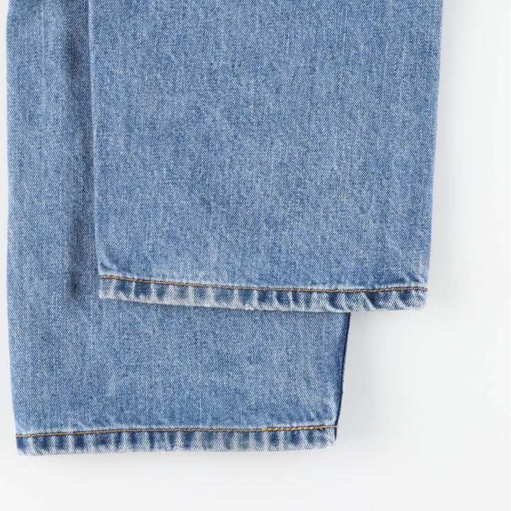Levi's 505 tapered denim pants for men, size w36 cotton blue type Vintage Second Hand