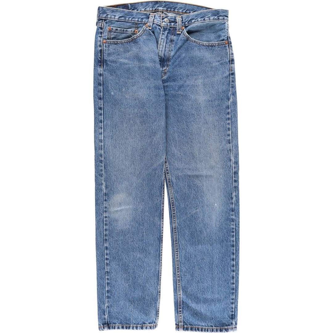 Levi's 505 tapered denim pants for men, size W34 unclear blue type Vintage Second Hand