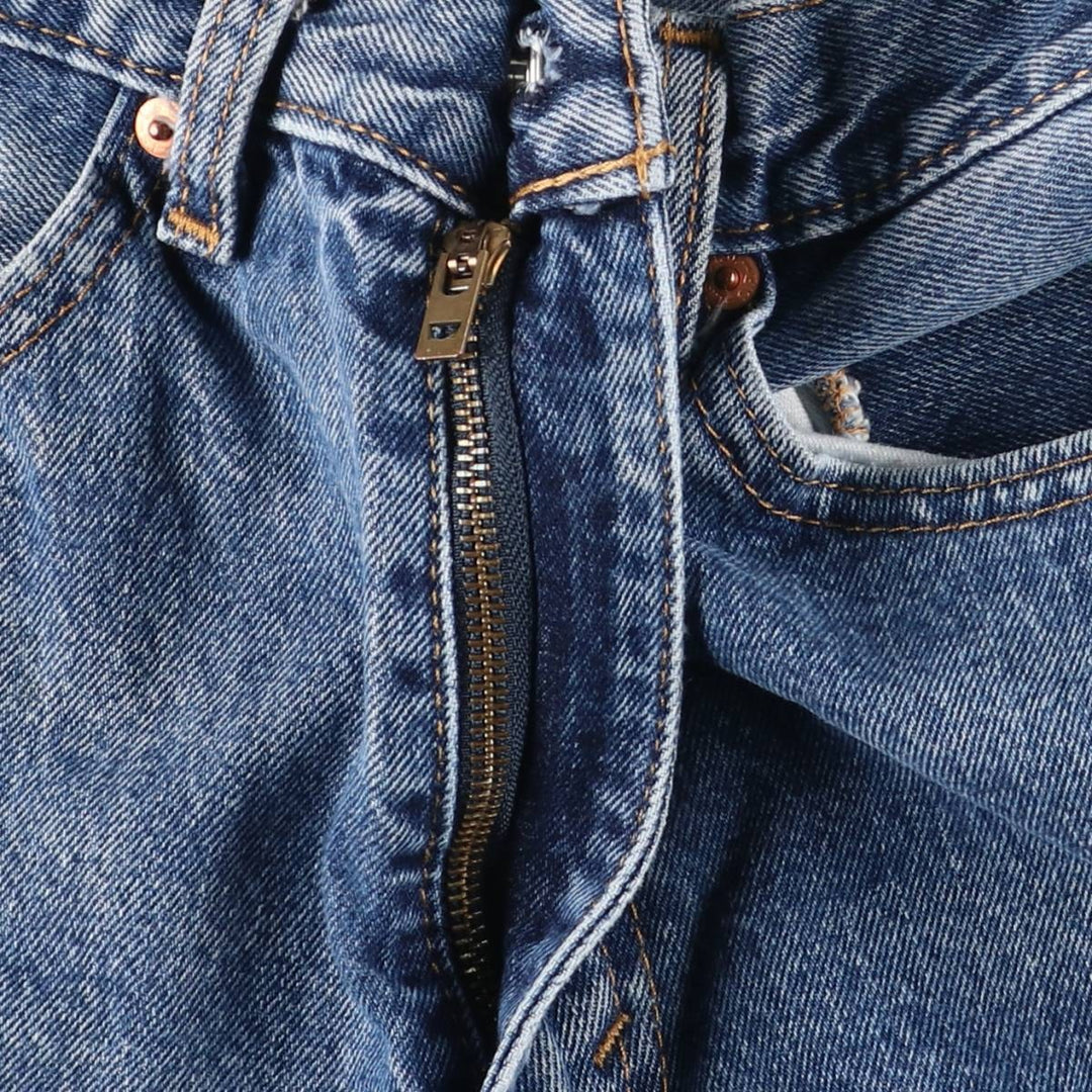Levi's 505 tapered denim pants for men, size W34 unclear blue type Vintage Second Hand