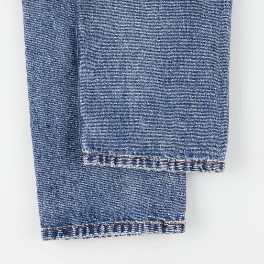Levi's 505 tapered denim pants for men, size W34 unclear blue type Vintage Second Hand