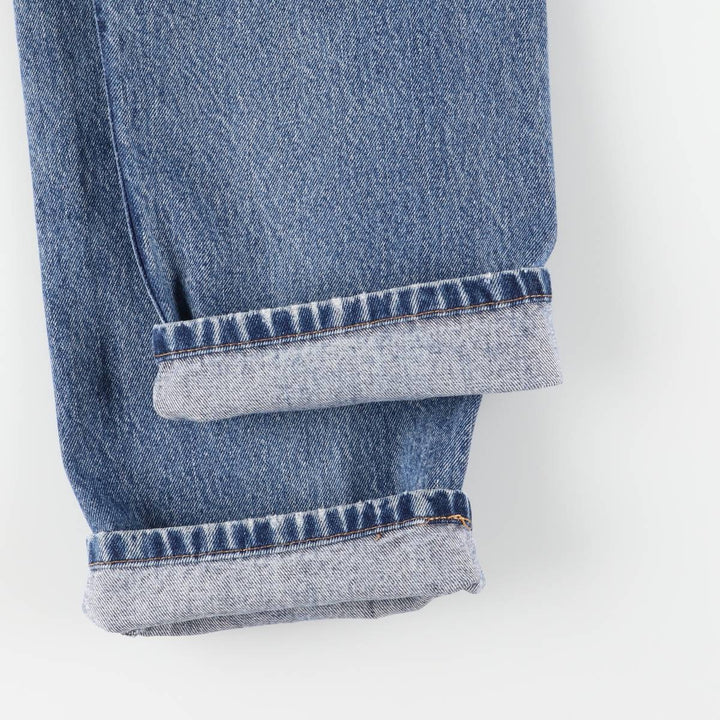 Levi's 505 tapered denim pants for men, size W34 unclear blue type Vintage Second Hand