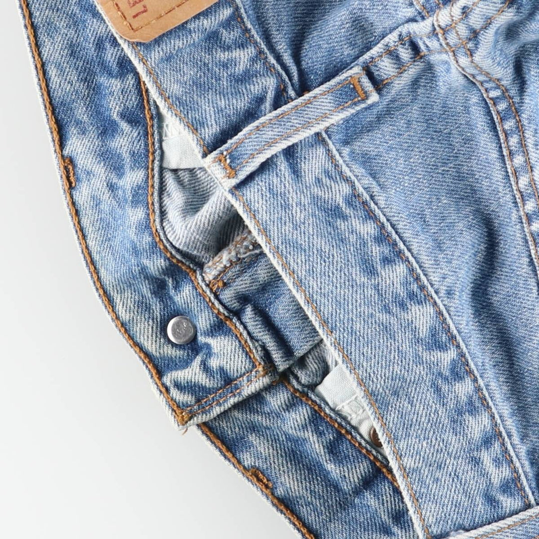 90'S Levi's 505 REGULAR FIT STRAIGHT LEG tapered denim pants for men, W31 equivalent, vintage cotton blue type Vintage Second Hand