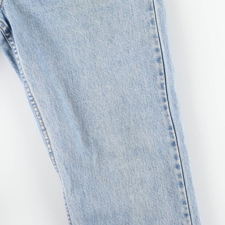 90'S Levi's 505 REGULAR FIT STRAIGHT LEG tapered denim pants for men, W31 equivalent, vintage cotton blue type Vintage Second Hand
