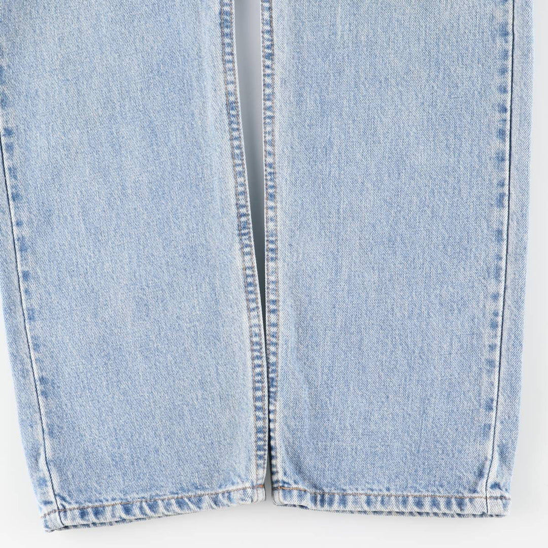 90'S Levi's 505 REGULAR FIT STRAIGHT LEG tapered denim pants for men, W31 equivalent, vintage cotton blue type Vintage Second Hand