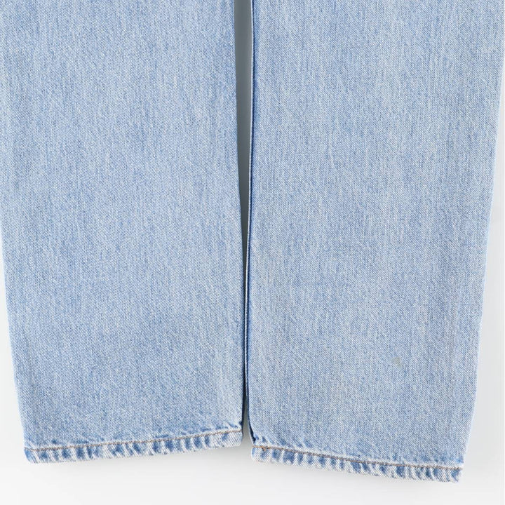 90'S Levi's 505 REGULAR FIT STRAIGHT LEG tapered denim pants for men, W31 equivalent, vintage cotton blue type Vintage Second Hand