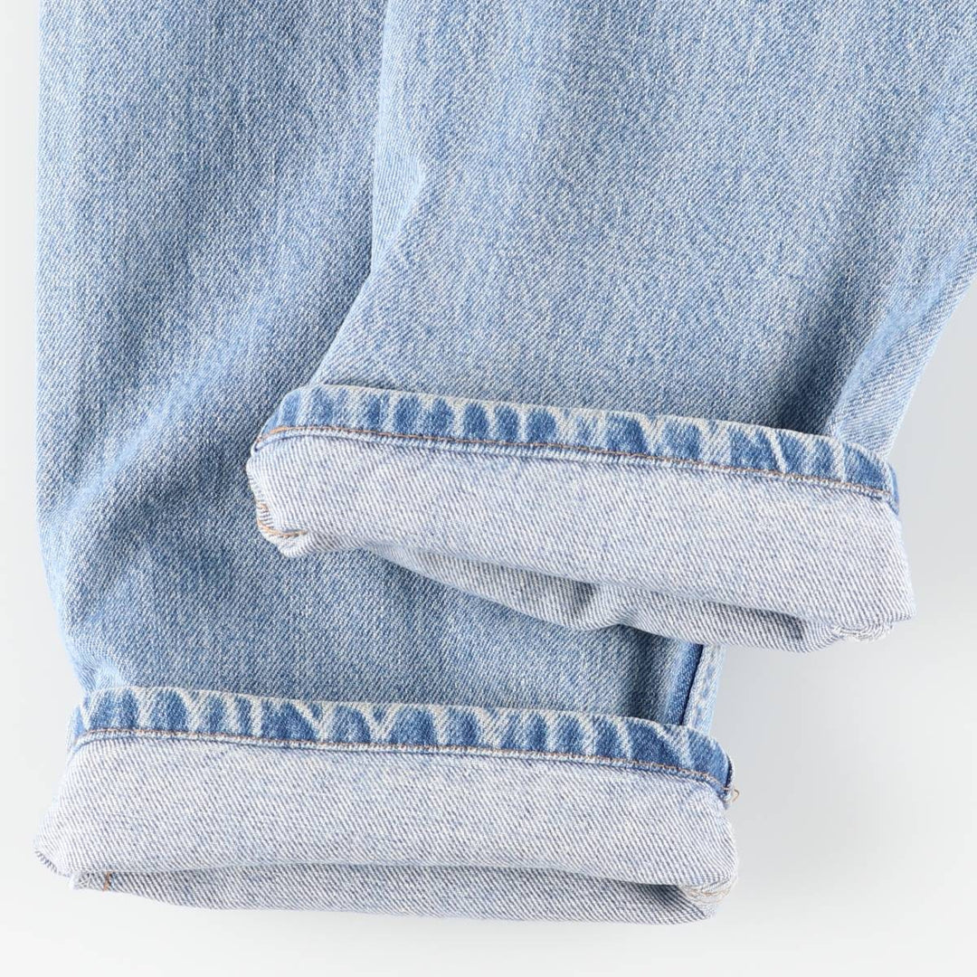 90'S Levi's 505 REGULAR FIT STRAIGHT LEG tapered denim pants for men, W31 equivalent, vintage cotton blue type Vintage Second Hand