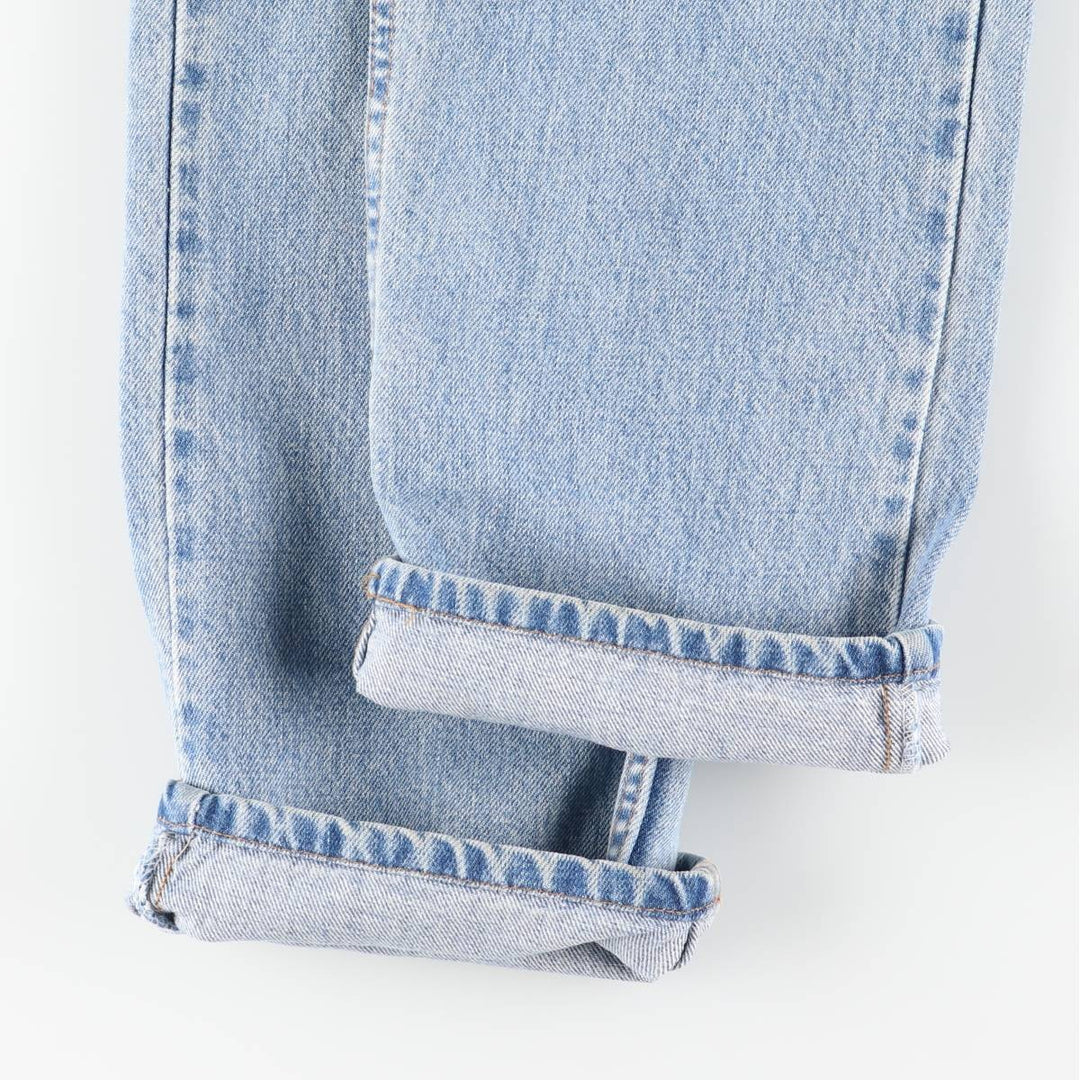 90'S Levi's 505 REGULAR FIT STRAIGHT LEG tapered denim pants for men, W31 equivalent, vintage cotton blue type Vintage Second Hand