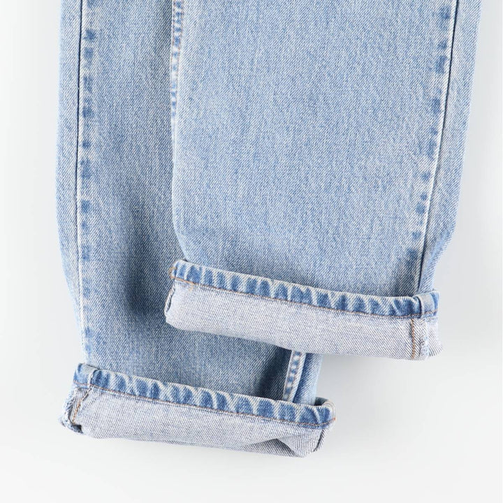 90'S Levi's 505 REGULAR FIT STRAIGHT LEG tapered denim pants for men, W31 equivalent, vintage cotton blue type Vintage Second Hand