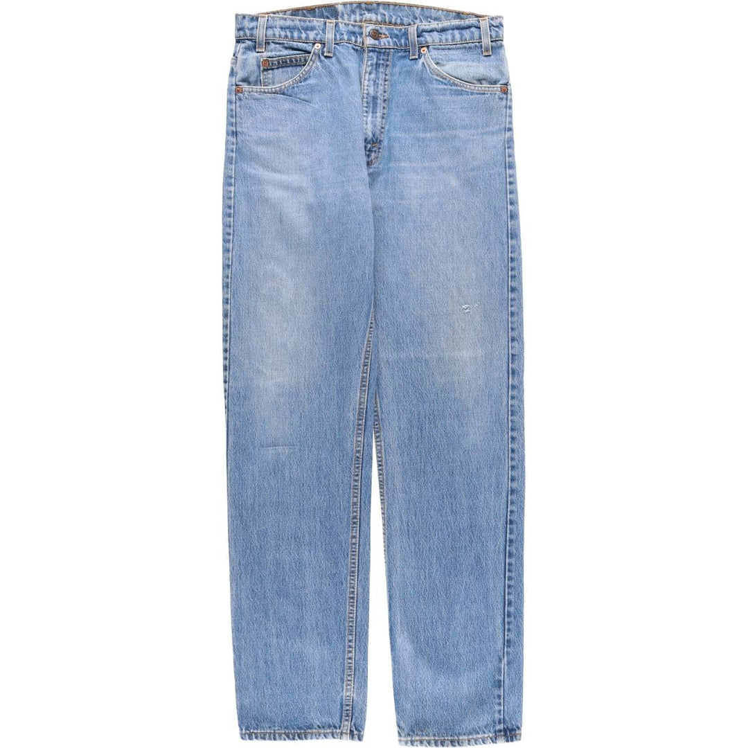90'S Levi's 40505-0215 Orange Tab Tapered Denim Pants Made in USA Men's W34 Vintage cotton blue type Vintage Second Hand