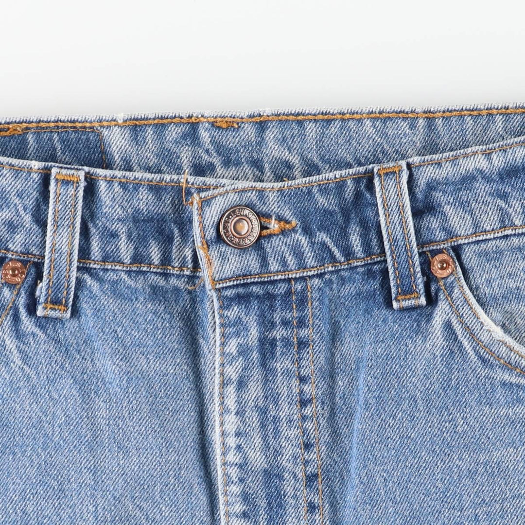 90'S Levi's 40505-0215 Orange Tab Tapered Denim Pants Made in USA Men's W34 Vintage cotton blue type Vintage Second Hand