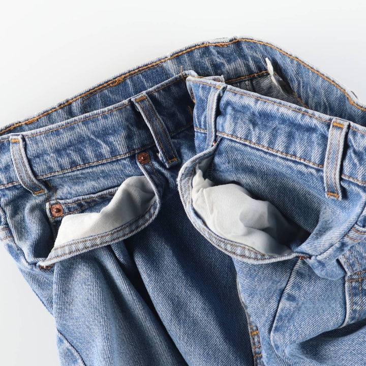 90'S Levi's 40505-0215 Orange Tab Tapered Denim Pants Made in USA Men's W34 Vintage cotton blue type Vintage Second Hand