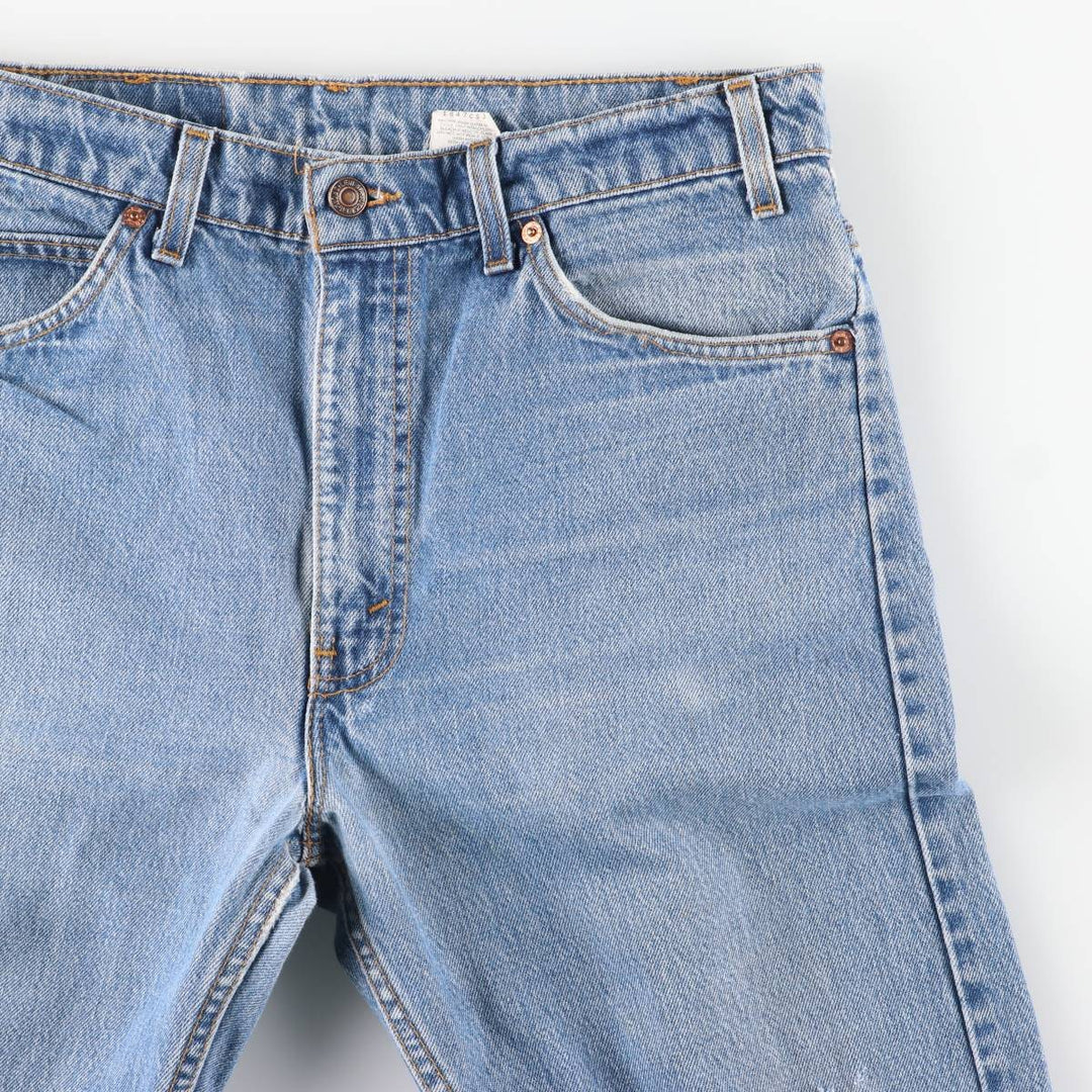 90'S Levi's 40505-0215 Orange Tab Tapered Denim Pants Made in USA Men's W34 Vintage cotton blue type Vintage Second Hand