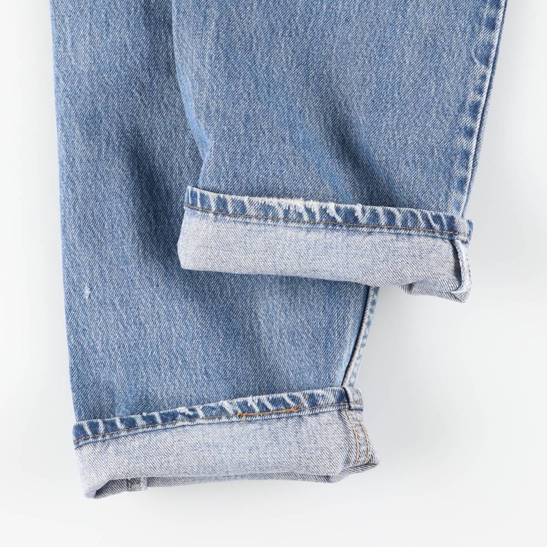 90'S Levi's 40505-0215 Orange Tab Tapered Denim Pants Made in USA Men's W34 Vintage cotton blue type Vintage Second Hand