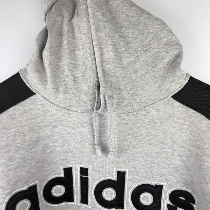 Vintage 90'S Adidas pullover sweatshirt, size XL, men's unclear gray type Vintage Second Hand