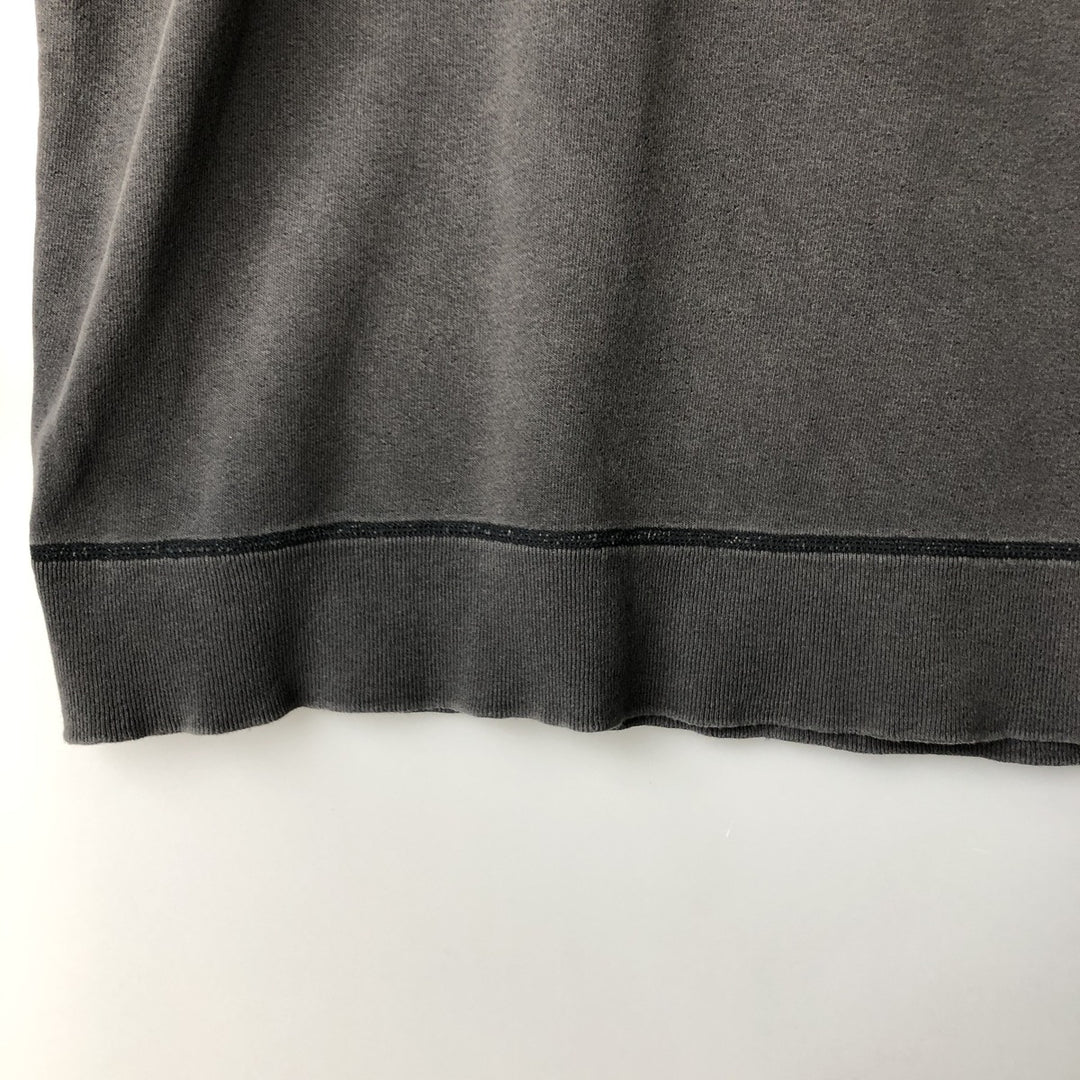 90s-00'S Calvin Klein Jeans Logo Sweatshirt, Made in USA, Men's Size Small cotton gray type Vintage Second Hand