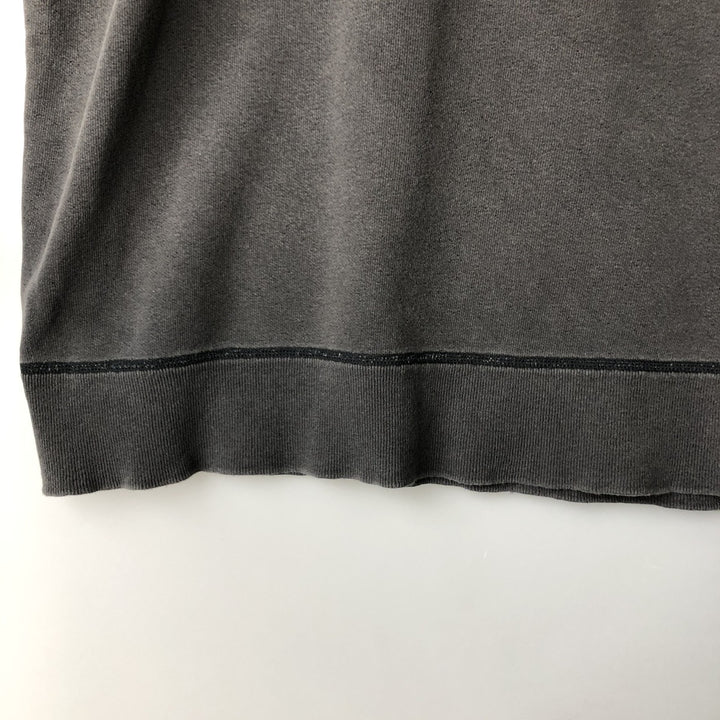 90s-00'S Calvin Klein Jeans Logo Sweatshirt, Made in USA, Men's Size Small cotton gray type Vintage Second Hand