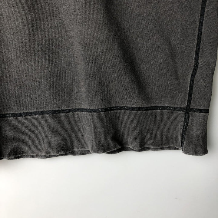 90s-00'S Calvin Klein Jeans Logo Sweatshirt, Made in USA, Men's Size Small cotton gray type Vintage Second Hand