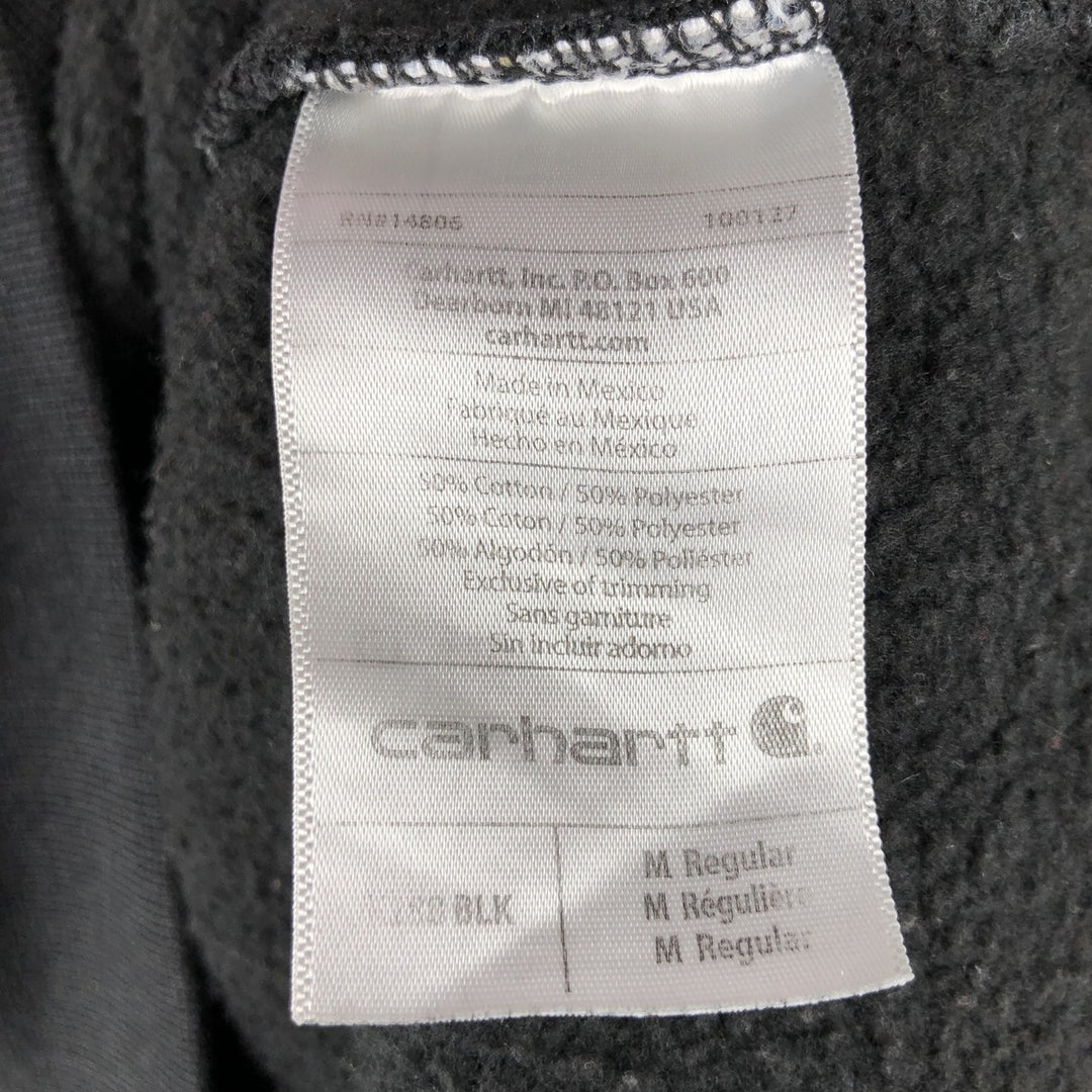 Carhartt Loose Fit Sweat Pullover Hoodie, Men's M Size cotton black type Vintage Second Hand