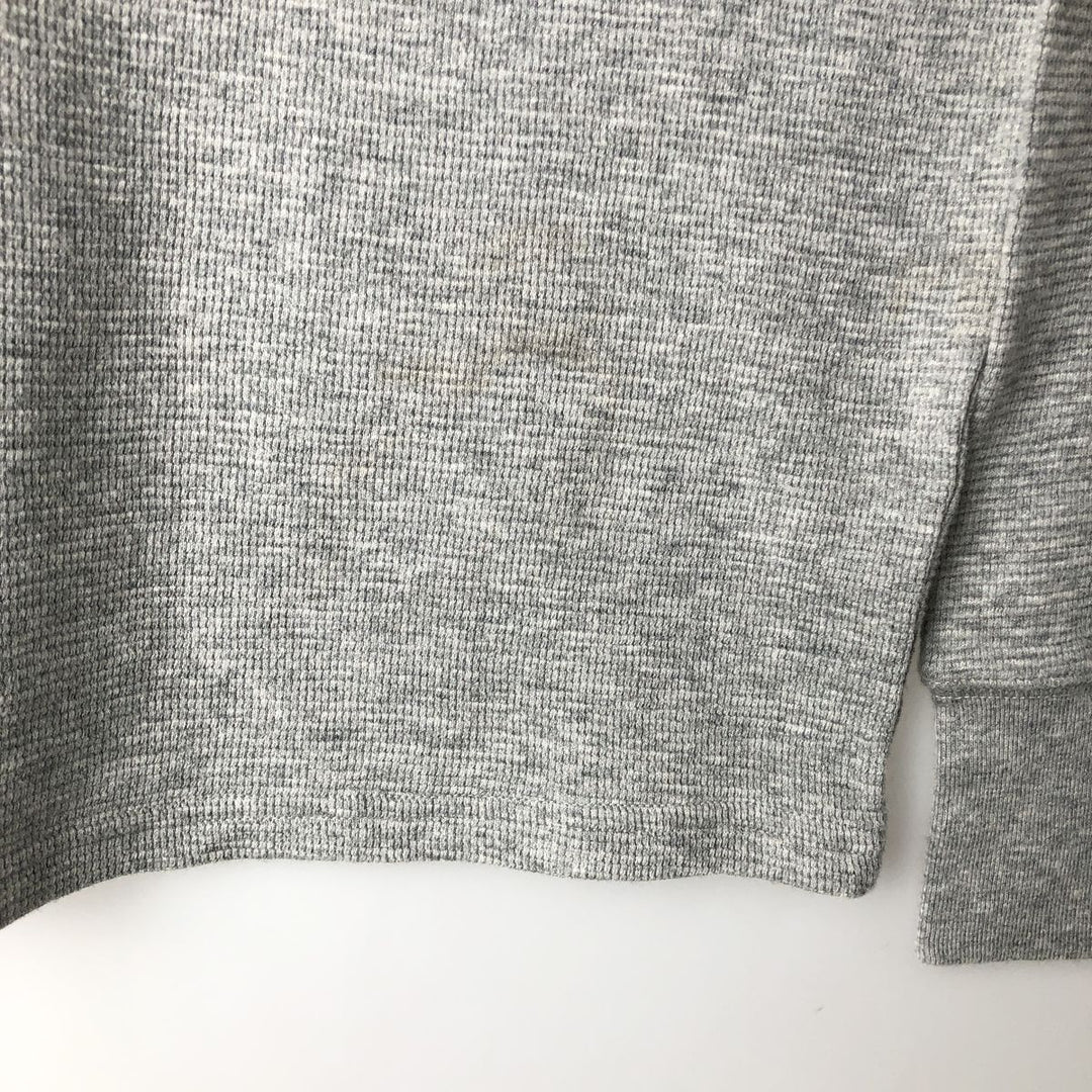 Ralph Lauren POLO RALPH LAUREN SLEEPWEAR Thermal Long T-Shirt, Men's Size Small cotton gray type Vintage Second Hand