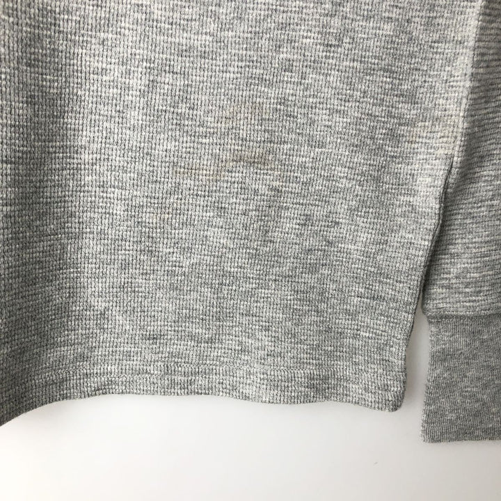 Ralph Lauren POLO RALPH LAUREN SLEEPWEAR Thermal Long T-Shirt, Men's Size Small cotton gray type Vintage Second Hand