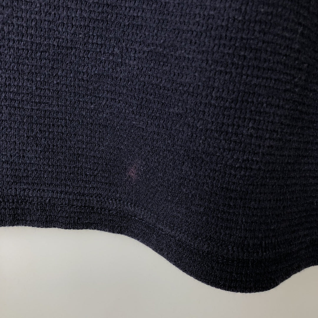 Ralph Lauren POLO RALPH LAUREN SLEEPWEAR Thermal Long T-Shirt, Men's Size L cotton navy blue type Vintage Second Hand