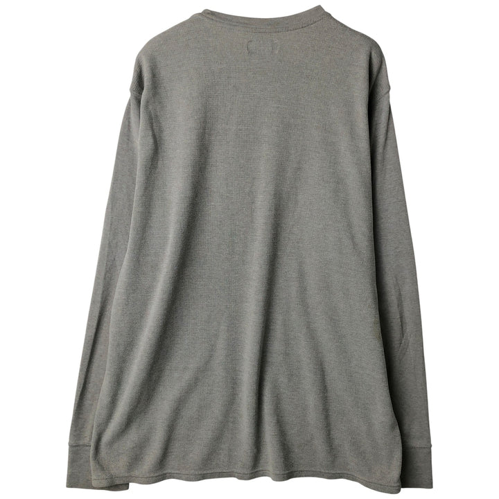 Ralph Lauren POLO RALPH LAUREN Thermal Long T-Shirt Men's XXL cotton gray type Vintage Second Hand