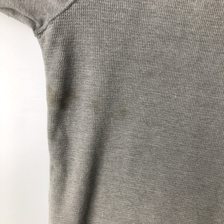 Ralph Lauren POLO RALPH LAUREN Thermal Long T-Shirt Men's XXL cotton gray type Vintage Second Hand