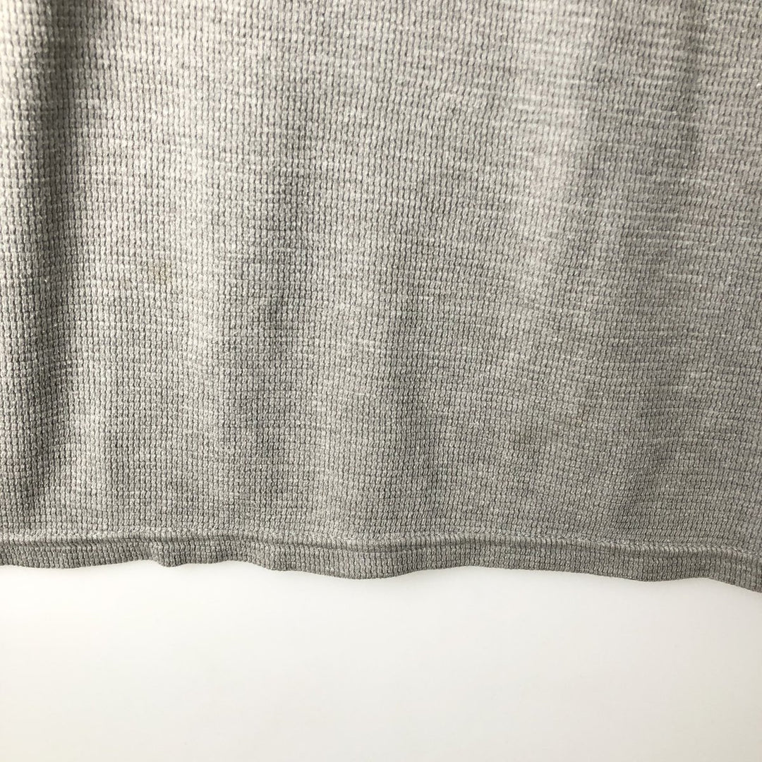 Ralph Lauren POLO RALPH LAUREN Thermal Long T-Shirt Men's XXL cotton gray type Vintage Second Hand