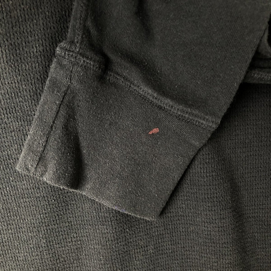 Ralph Lauren POLO RALPH LAUREN Thermal Long T-Shirt Men's Size L cotton black type Vintage Second Hand