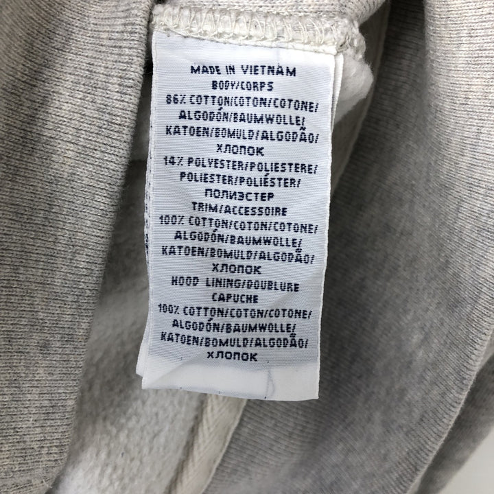Ralph Lauren POLO RALPH LAUREN Sweat Full Zip Hoodie Men's L size cotton gray type Vintage Second Hand