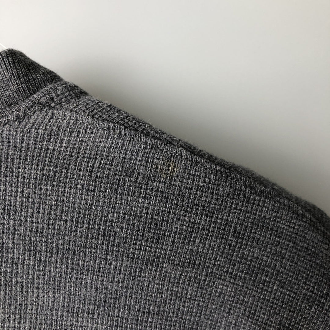 90s-00'S Timberland WEATHERGEAR Thermal Long T-Shirt, Waffle, Men's Size Medium cotton gray type Vintage Second Hand